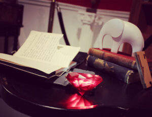 A sparkling ruby treasure from The Jewel Heist escape room in Jacksonville Beach