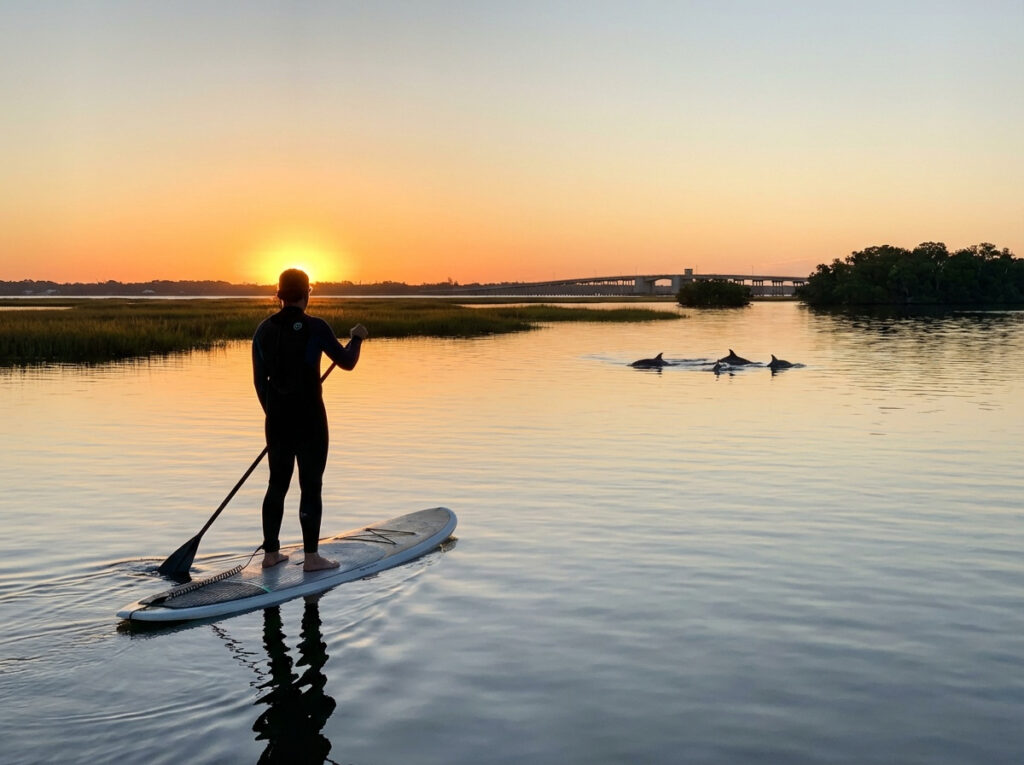 Peaceful Paddleboard the intercoastal